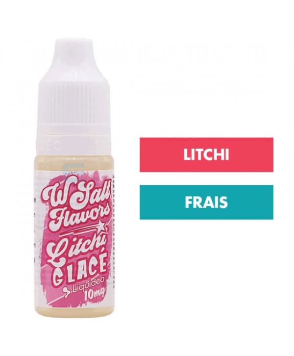 E-liquide Litchi Glacé 10 mL - Wsalt (Liquideo)