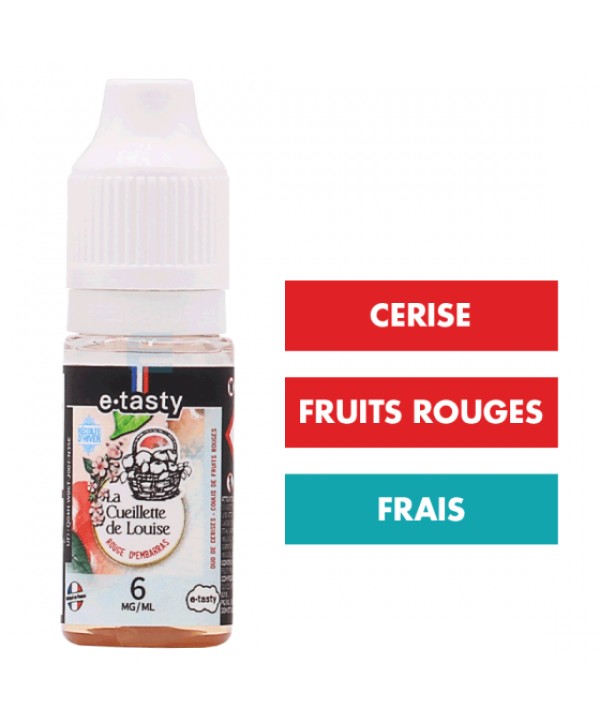 E-liquide Rouge d'Embarras (Hiver) 10 mL - La Cueillette de Louise (E.Tasty)
