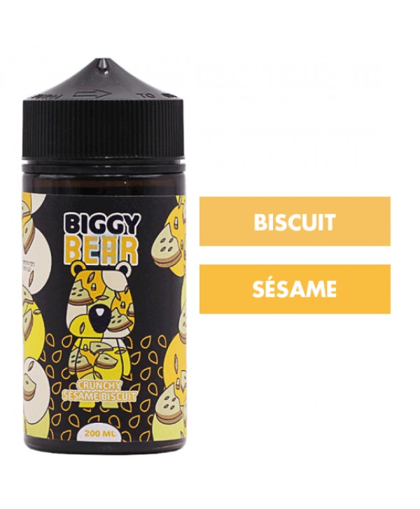 E-liquide Crunchy Sesame Biscuit 200 mL - Biggy Bear