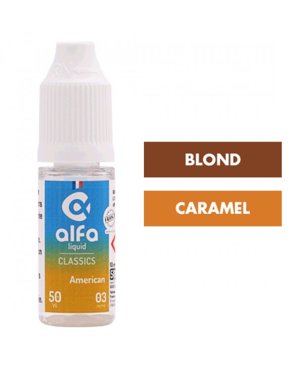 E-liquide American (50 VG) 10 mL - Alfaliquid
