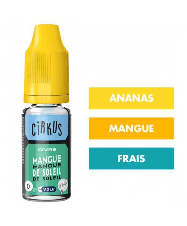 E-liquide Mangue de Soleil 10 mL - CirKus (VDLV)