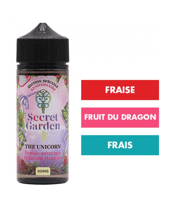 E-liquide The Unicorn 100 mL - Secret Garden
