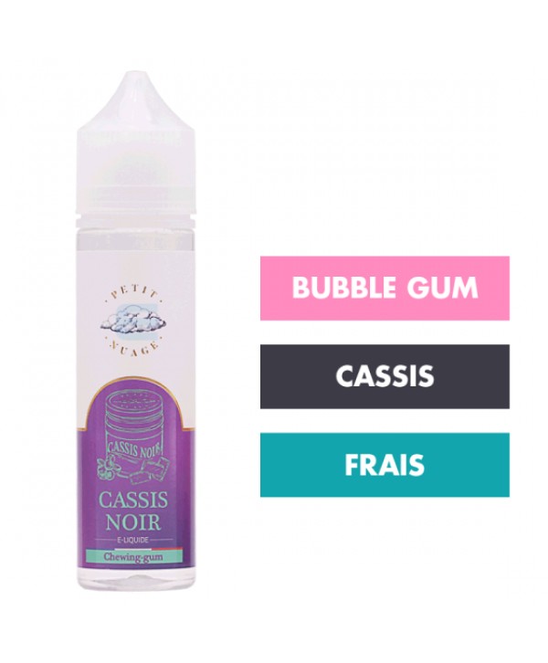 E-liquide Cassis Noir 60 mL - Petit Nuage