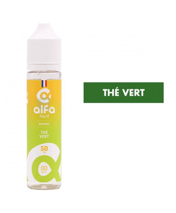 E-liquide Thé Vert (50 VG) 50 mL - Alfaliquid