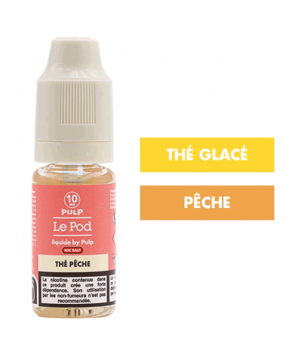 E-liquide Thé pêche 10 mL - Pulp Le Pod