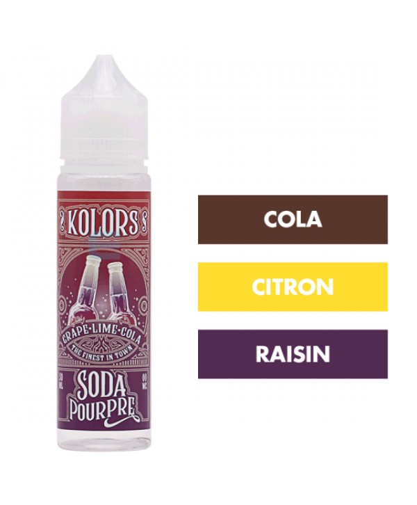 E-liquide Soda Pourpre 50 mL - Kolors