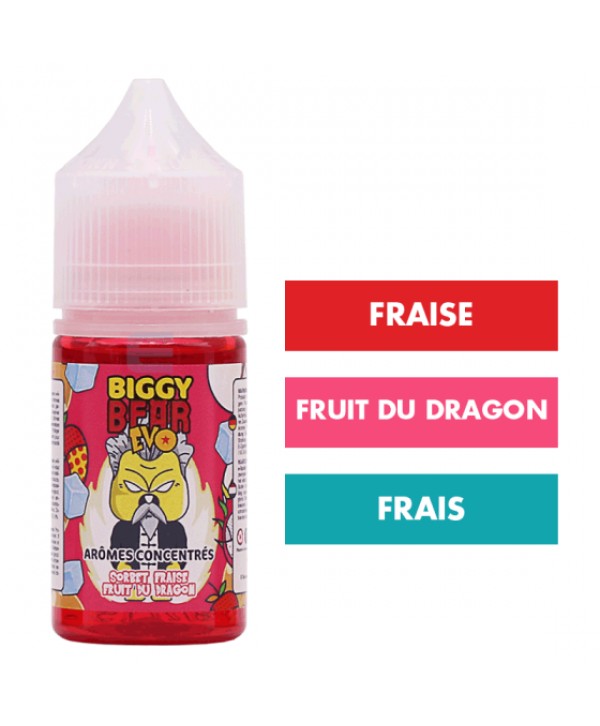 Concentré Sorbet Fraise Fruit du Dragon 30 mL - Biggy Bear Evo