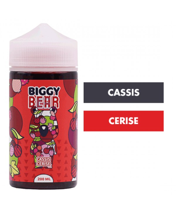 E-liquide Cassis Cerise 200 mL - Biggy Bear