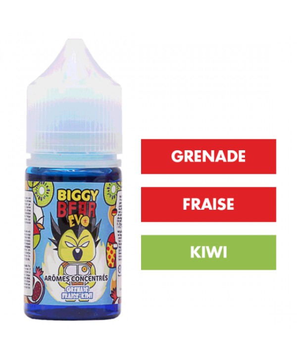 Concentré Grenade Fraise Kiwi 30 mL - Biggy Bear Evo