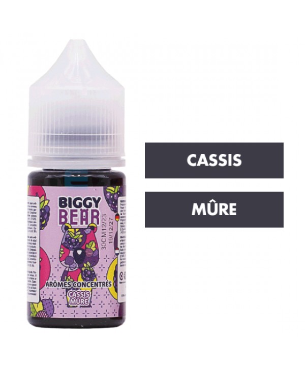 Concentré Cassis Mûre 30 mL - Biggy Bear