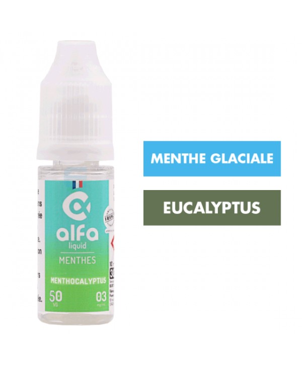 E-liquide Menthocalyptus (50 VG) 10 mL - Alfaliquid
