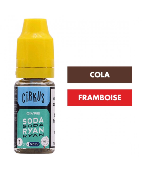 E-liquide Soda Ryan 10 mL - CirKus (VDLV)