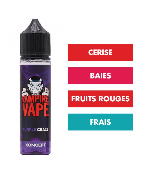 E-liquide Purple Craze 50 mL - Vampire Vape