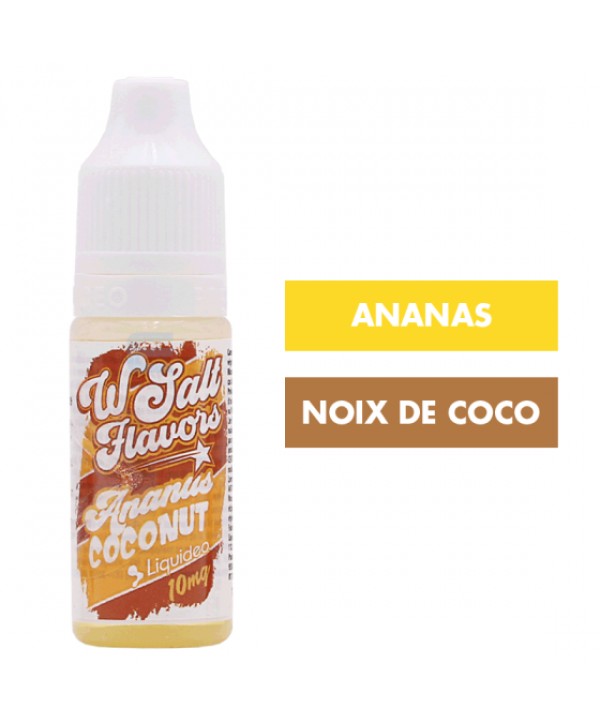 E-liquide Ananas Coconut 10 mL - Wsalt (Liquideo)