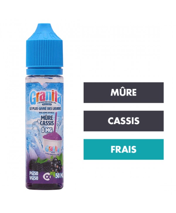 E-liquide Mûre Cassis 50 mL - Granita