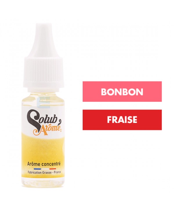 Arôme Fraise Bonbon 10 mL - Solubarome