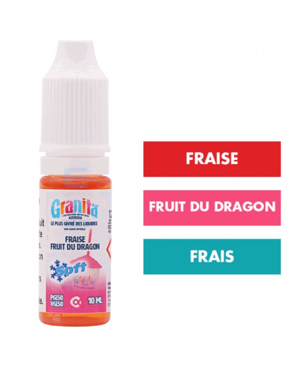 E-liquide Fraise Fruit du Dragon Soft 10 mL - Granita