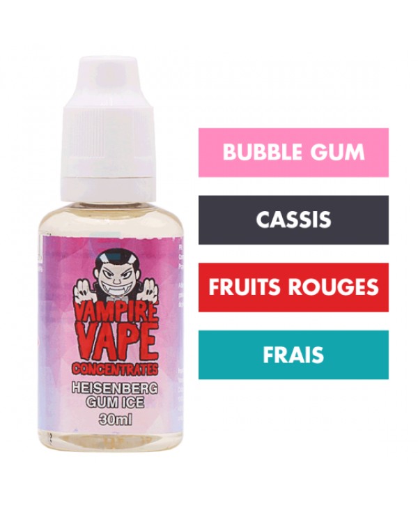 Concentré Heisenberg Gum Ice 30 mL - Vampire Vape