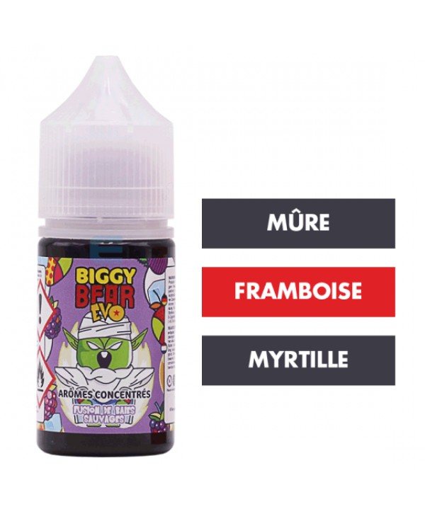 Concentré Fusion de Baies Sauvages 30 mL - Biggy Bear Evo