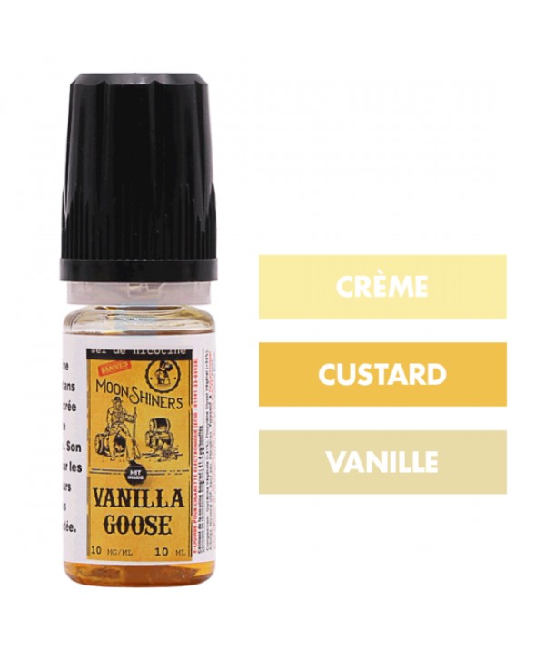 E-liquide Vanilla Goose Sels de nicotine 10 mL - Moonshiners (Le French Liquide)