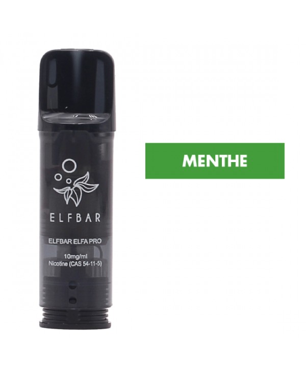 Cartouche Elfa Pro Menthe Verte (x2) - Elfbar