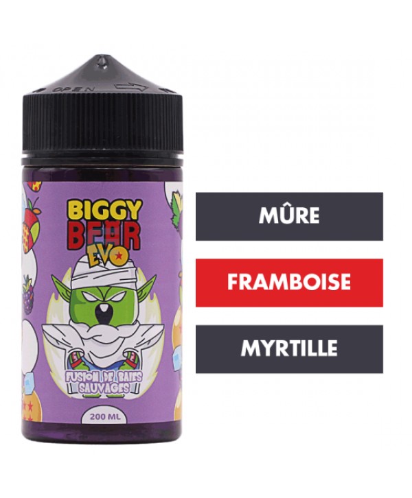 E-liquide Fusion de Baies Sauvages 200 mL - Biggy Bear Evo