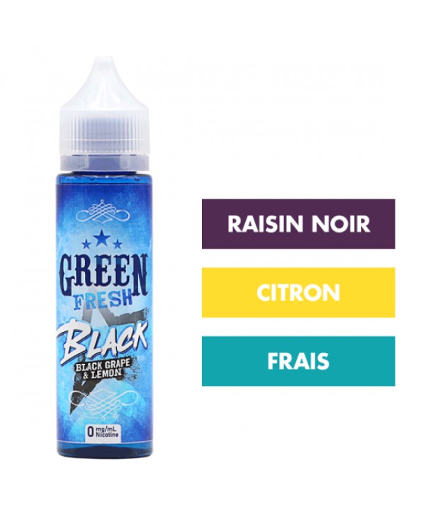 E-liquide Black 50 mL - Green Fresh
