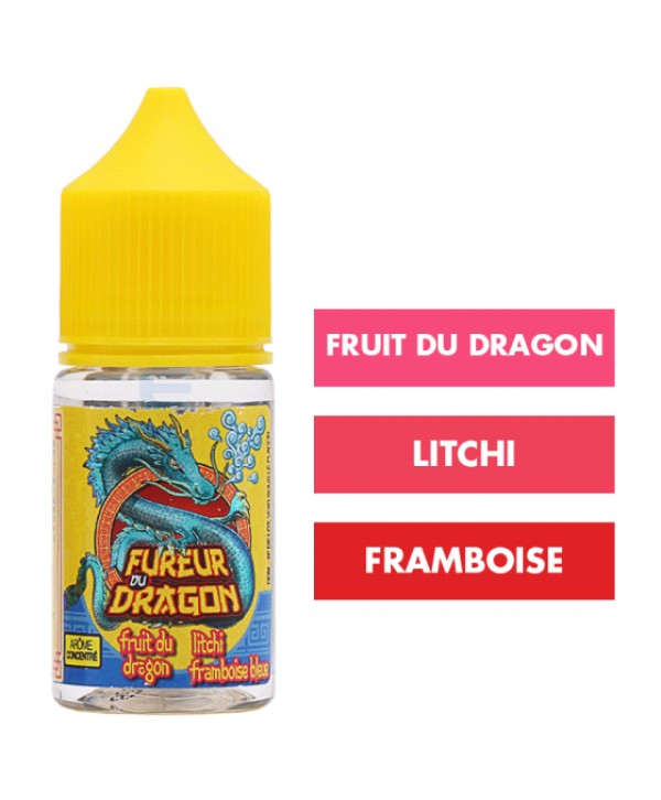 Concentré Litchi Framboise Bleue 30 mL - Fureur du Dragon
