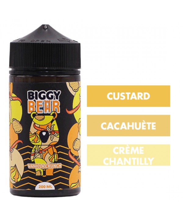 E-liquide Vanilla Crunch 200 mL - Biggy Bear
