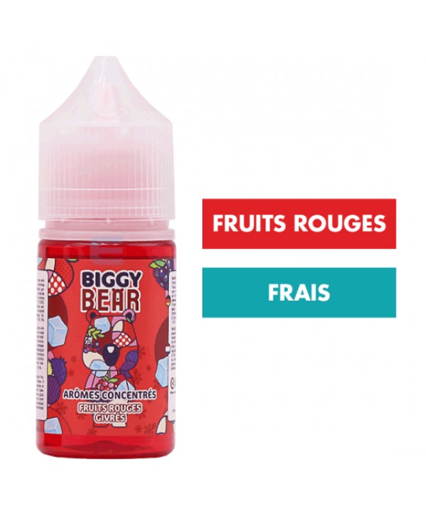 Concentré Fruits Rouges Givrés 30 mL - Biggy Bear