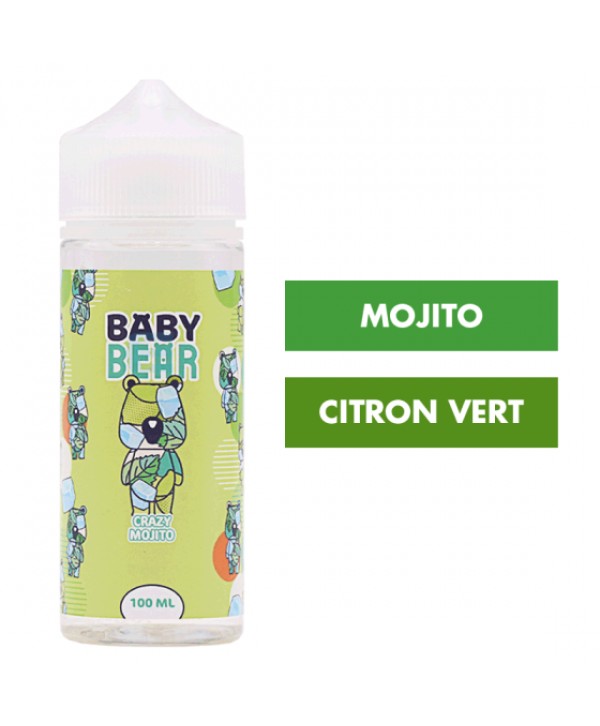 E-liquide Crazy Mojito 100 mL - Baby Bear