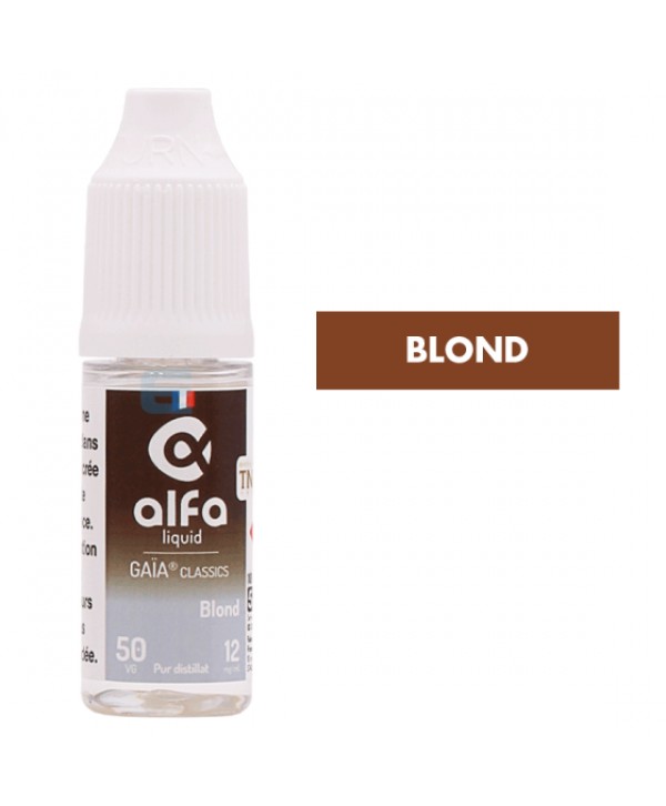 E-liquide Blond 10 mL - Gaia Classics (Alfaliquid)