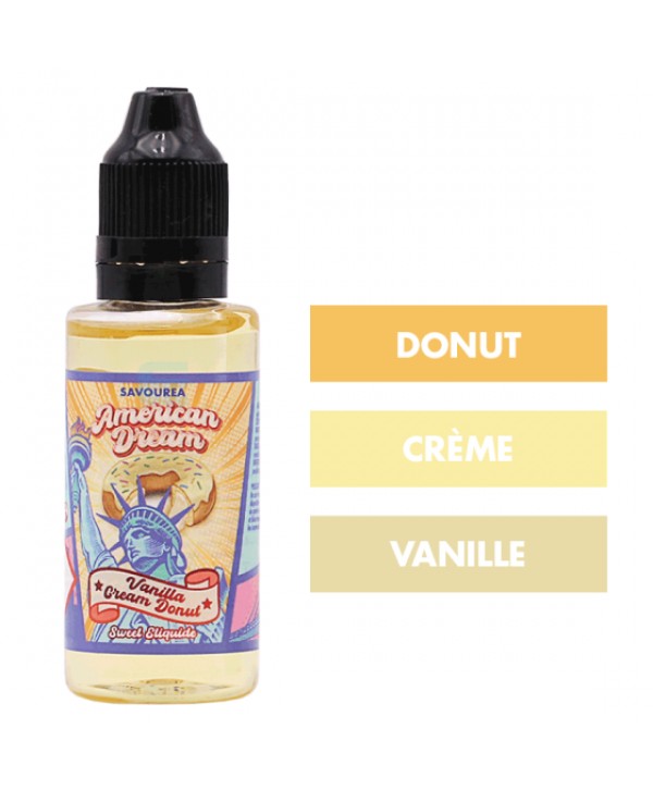 Concentré Vanilla Cream Donut 30 mL - American Dream (Savourea)