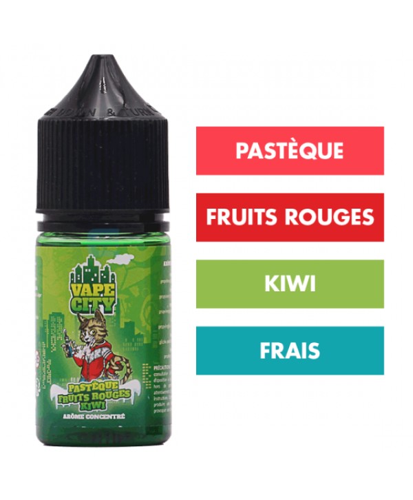 Concentré Pastèque Fruits Rouges Kiwi 30 mL - Vape City