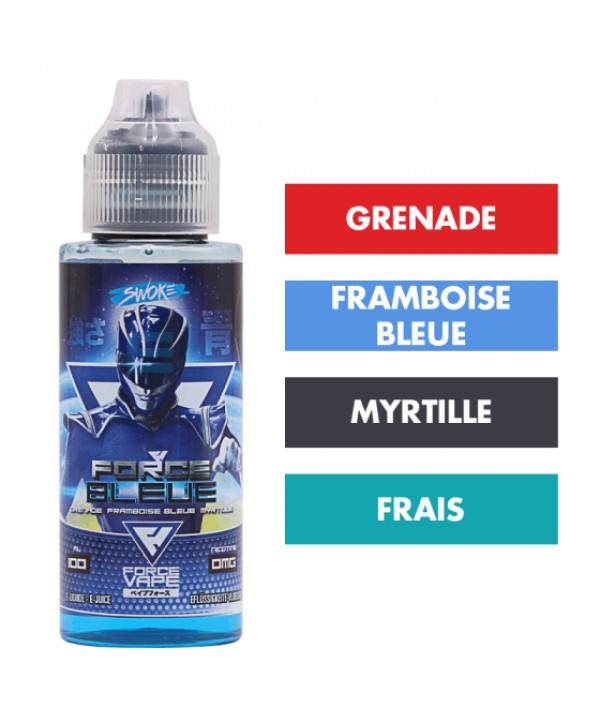 E-liquide Force Bleue 100 mL - Force Vape (Swoke)