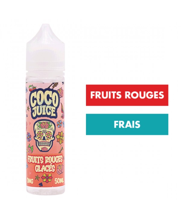 E-liquide Fruits Rouges Glacés 50 mL - Coco Juice