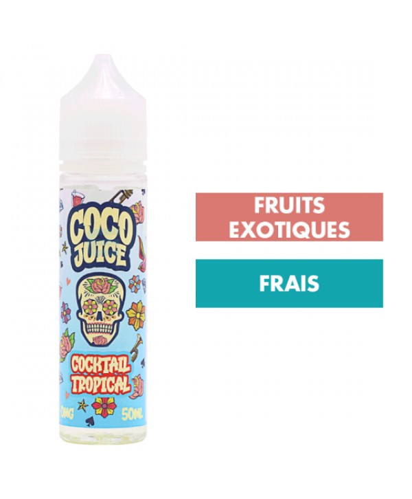 E-liquide Cocktail Tropical 50 mL - Coco Juice
