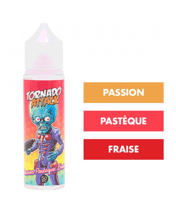 E-liquide Passion Pastèque Fraise 50 mL - Tornado Attack