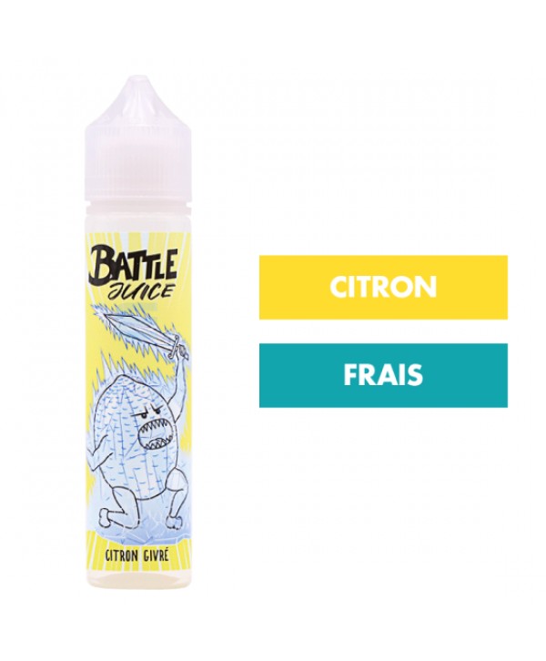 E-liquide Citron Givré 50 mL - Battle Juice