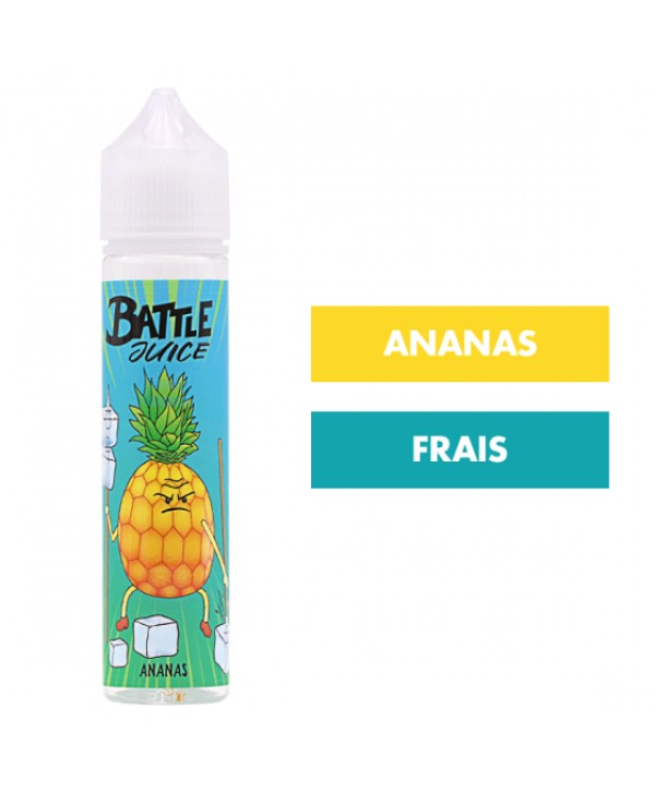 E-liquide Ananas 50 mL - Battle Juice