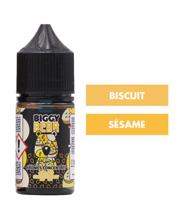 Concentré Crunchy Sesame Biscuit 30 mL - Biggy Bear