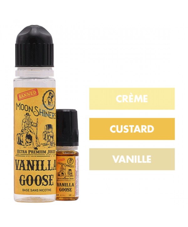 E-liquide Vanilla Goose 60 mL - Moonshiners (Le French Liquide)