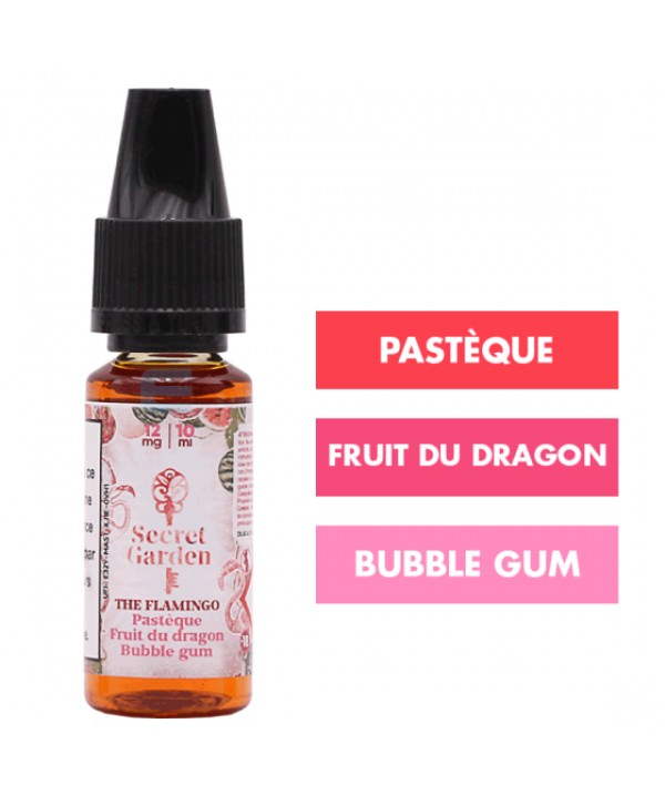 E-liquide The Flamingo 10 mL - Secret Garden
