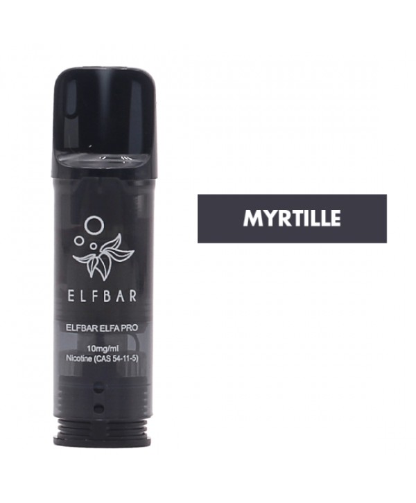 Cartouche Elfa Pro Myrtille (x2) - Elfbar