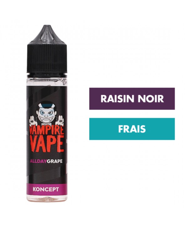 E-liquide All Day Grape 50 mL - Vampire Vape