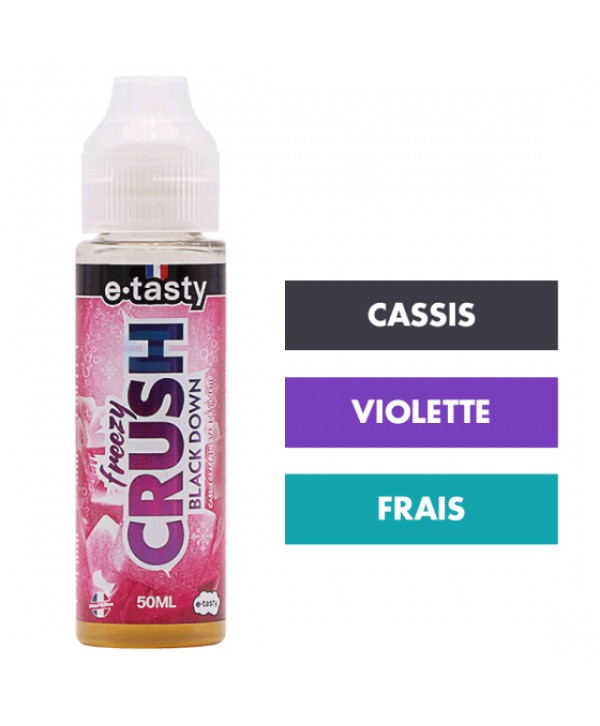E-liquide Black Down 50 mL - Freezy Crush (E.Tasty)