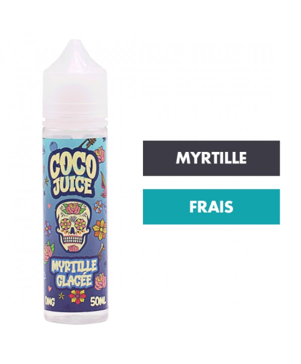 E-liquide Myrtille Glacée 50 mL - Coco Juice