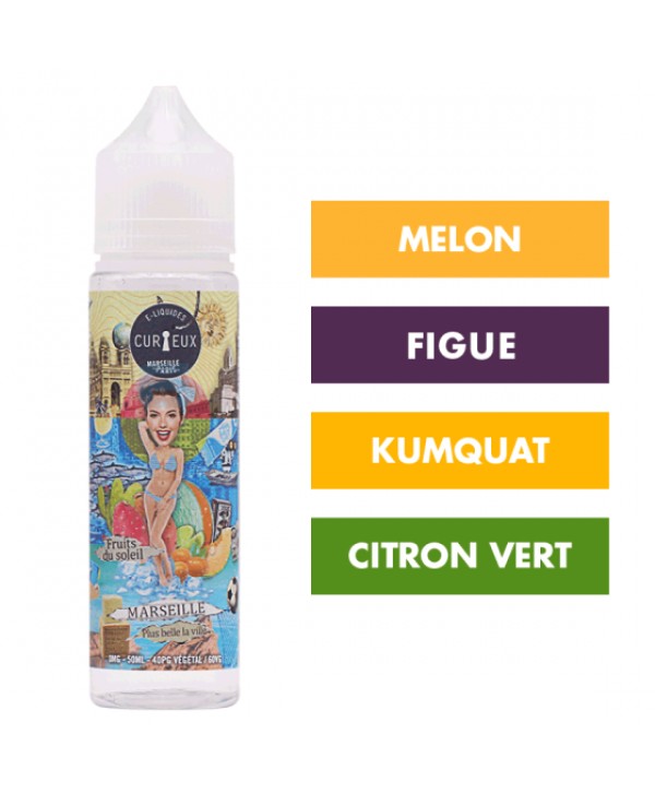 E-liquide Marseille, Plus Belle La Ville 50 mL - Hexagone (Curieux)