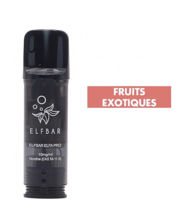 Cartouche Elfa Pro Fruits Tropicaux (x2) - Elfbar