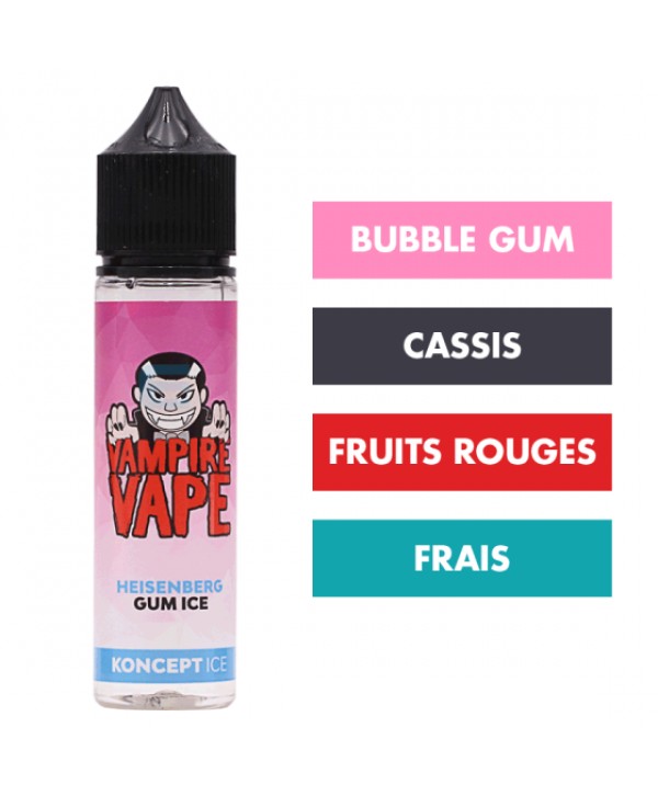 E-liquide Heisenberg Gum Ice 50 mL - Vampire Vape